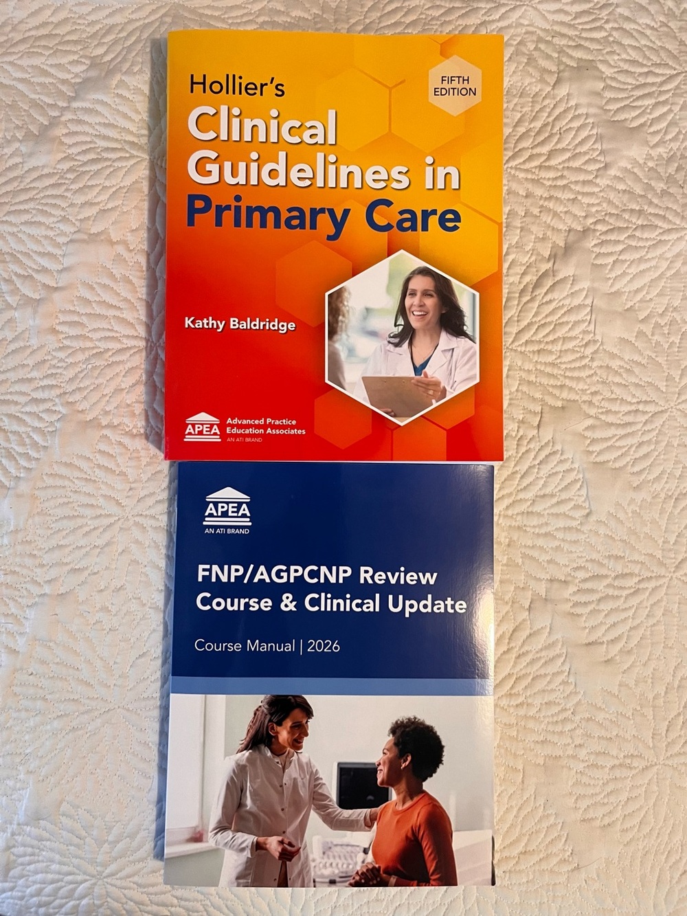 APEA FNP Books - Hollier’s 5th Ed. + 2026 Course Manual 📚